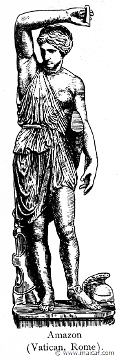 bul180.jpg - bul180: Amazon, Vatican. Thomas Bulfinch, The Age of Fable or Beauties of Mythology (1898).