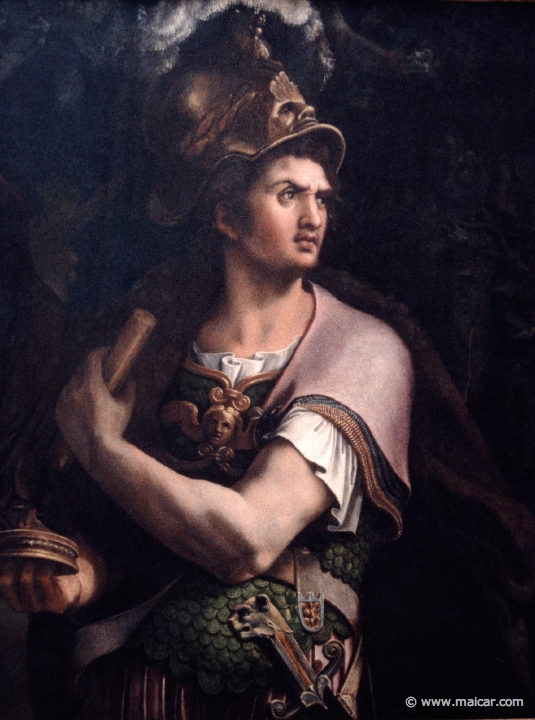 5702.jpg - 5702: Giulio Romano 1499-1546: Alexandre le grand, vers 1537-1538. Musée d'Art et d'Histoire, Genève.