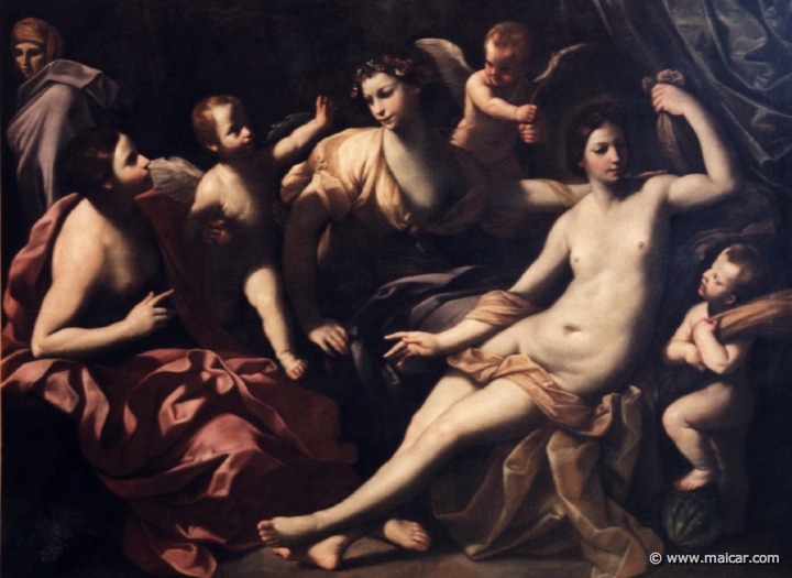 7430.jpg - 7430: Guido Reni 1575-1642: Le quattro stagioni. Capodimonte Palace and National Gallery, Naples.