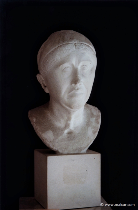 5424.jpg - 5424: Roman woman, republic. Original marble in Ny Carlsberg Glyptotek, Copenhagen. Antikmuseet, Lund.