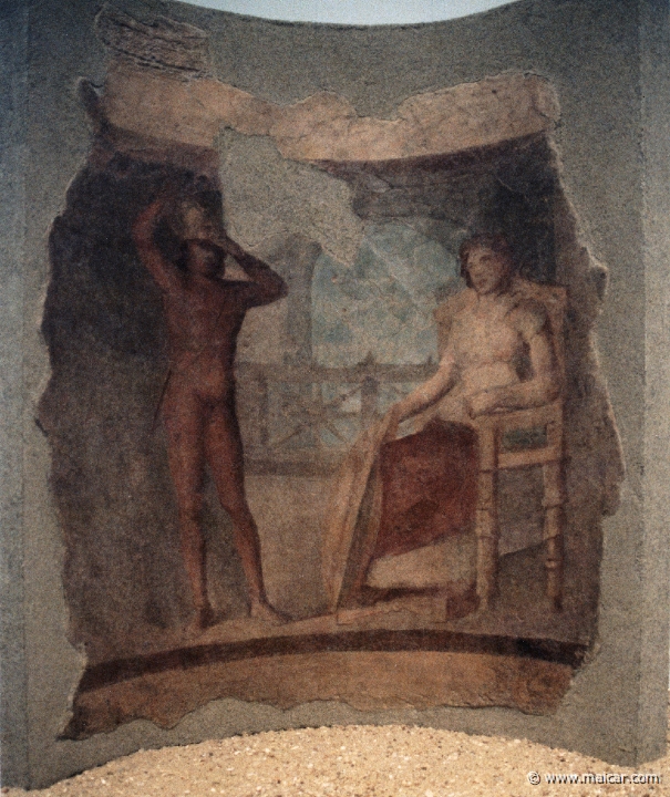 5824.jpg - 5824: Mars et Vénus. 160-170 après J.-C. Ostia Antica, réserves du Musée. Musée Rath, Genève.