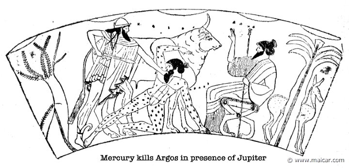 gay092.jpg - gay092: Hermes killing Argus. Charles Mills Gayley, The Classic Myths in English Literature (1893).