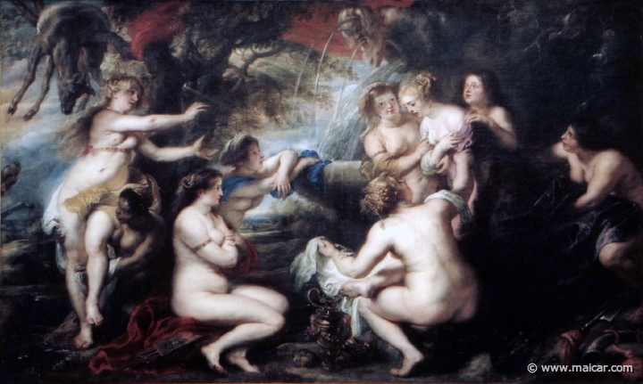 9821.jpg - 9821: Peter Paul Rubens 1577-1640: Diana y Calisto. Museo Nacional del Prado, Madrid.