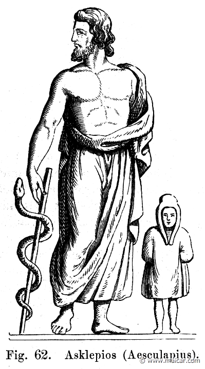 pet154.jpg - pet154: Asclepius.A. H. Petiscus, Olympen eller grekernes och romarnes mytologi (1872).