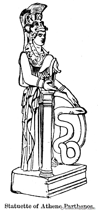 smi092.jpg - smi092: Athena Parthenos.Sir William Smith, A Smaller Classical Dictionary of Biography, Mythology, and Geography (1898).