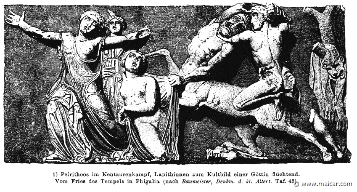 RIII.2-1769.jpg - RIII.2-1769: Pirithous fighting the Centaurs. Wilhelm Heinrich Roscher (Göttingen, 1845- Dresden, 1923), Ausfürliches Lexikon der griechisches und römisches Mythologie, 1884.