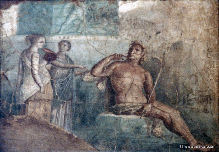 7206.jpg - 7206: Galatea and Polyphemus. Portici, villa presso la Escuderia Real. National Archaeological Museum, Naples.