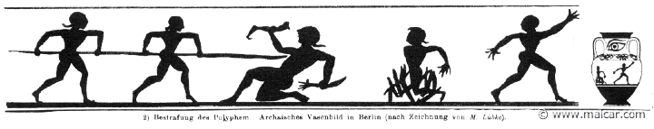 RIII.2-2702.jpg - RIII.2-2702: Punishment of Polyphemus. Wilhelm Heinrich Roscher (Göttingen, 1845- Dresden, 1923), Ausfürliches Lexikon der griechisches und römisches Mythologie, 1884.