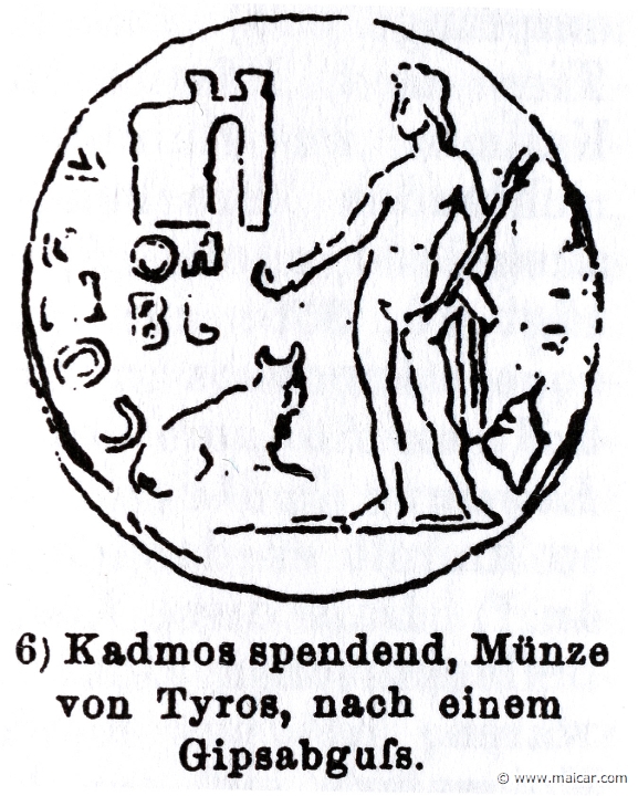 RII.1-0870.jpg - RII.1-0870: Cadmus. Wilhelm Heinrich Roscher (Göttingen, 1845- Dresden, 1923), Ausfürliches Lexikon der griechisches und römisches Mythologie, 1884.
