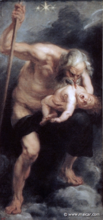 9824.jpg - 9824: Peter Paul Rubens 1577-1640: Saturno. Museo Nacional del Prado, Madrid.