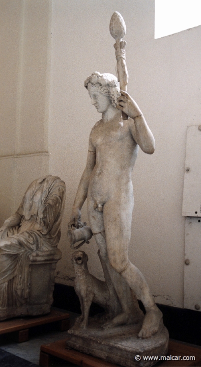 7017.jpg - 7017: Bacco Ermafrodito. Da originale di età ellenistica. National Archaeological Museum, Naples.