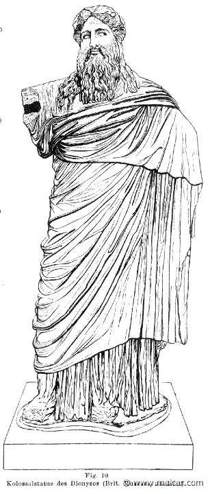 RI.1-1118.jpg - RI.1-1118: Statue of Dionysus.Wilhelm Heinrich Roscher (Göttingen, 1845- Dresden, 1923), Ausfürliches Lexikon der griechisches und römisches Mythologie, 1884.