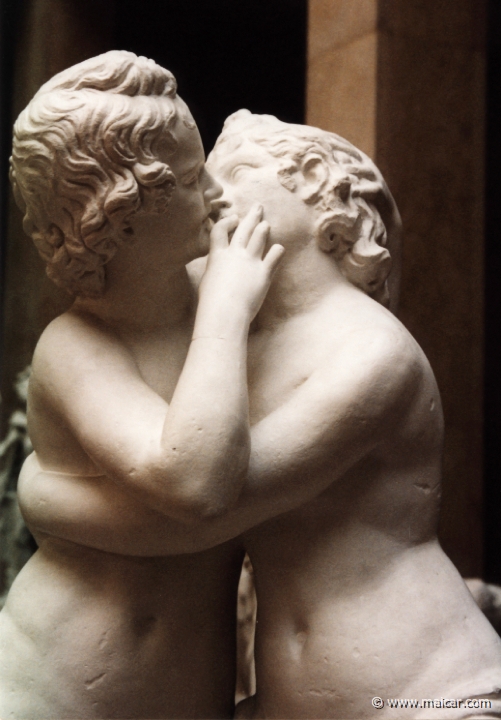 0405.jpg - 0405: Eros and Psyche. Kapitolinisches Museum, Rom; copy at Archaeologie Staatssamlung (Munich).‚Ä®
