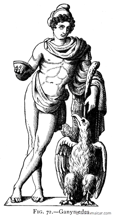 mur072.jpg - mur072: Ganymedes. Alexander S. Murray, Manual of Mythology (1898).