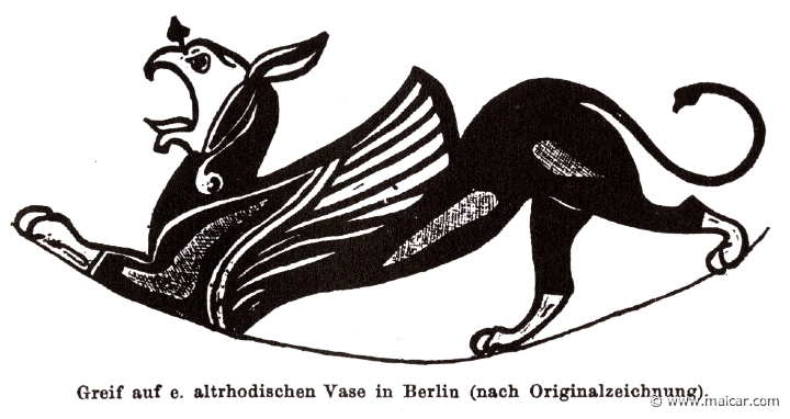 RI.2-1759.jpg - RI.2-1759: Griffin. Vase. Wilhelm Heinrich Roscher (Göttingen, 1845- Dresden, 1923), Ausfürliches Lexikon der griechisches und römisches Mythologie, 1884.