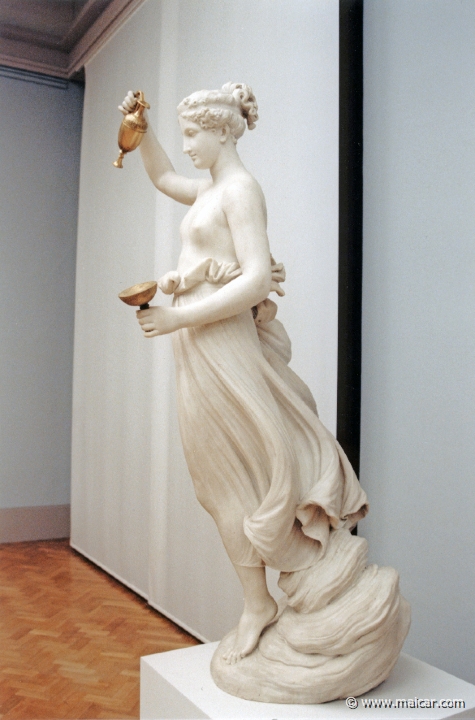 2114.jpg - 2114: Antonio Canova, 1757-1822: Hebe. Altes Museum, Berlin.