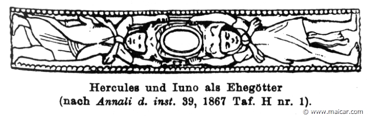 RI.2-2261.jpg - RI.2-2261: Heracles and Hera.Wilhelm Heinrich Roscher (Göttingen, 1845- Dresden, 1923), Ausfürliches Lexikon der griechisches und römisches Mythologie, 1884.