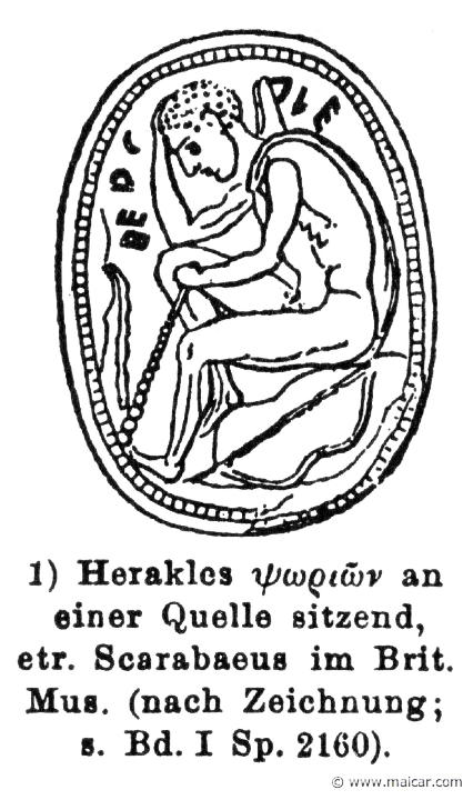 RIII.1-0459.jpg - RIII.1-0459: Heracles. Wilhelm Heinrich Roscher (Göttingen, 1845- Dresden, 1923), Ausfürliches Lexikon der griechisches und römisches Mythologie, 1884.