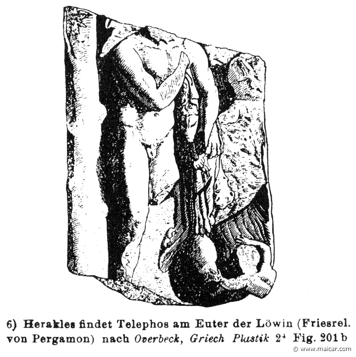 RV-0299b.jpg - RV-0299b: Heracles finds Telephus.Wilhelm Heinrich Roscher (Göttingen, 1845- Dresden, 1923), Ausfürliches Lexikon der griechisches und römisches Mythologie, 1884.