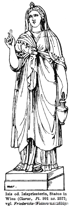 RII.1-0371.jpg - RII.1-0371: Isis (or priestess of Isis). Wilhelm Heinrich Roscher (Göttingen, 1845- Dresden, 1923), Ausfürliches Lexikon der griechisches und römisches Mythologie, 1884.