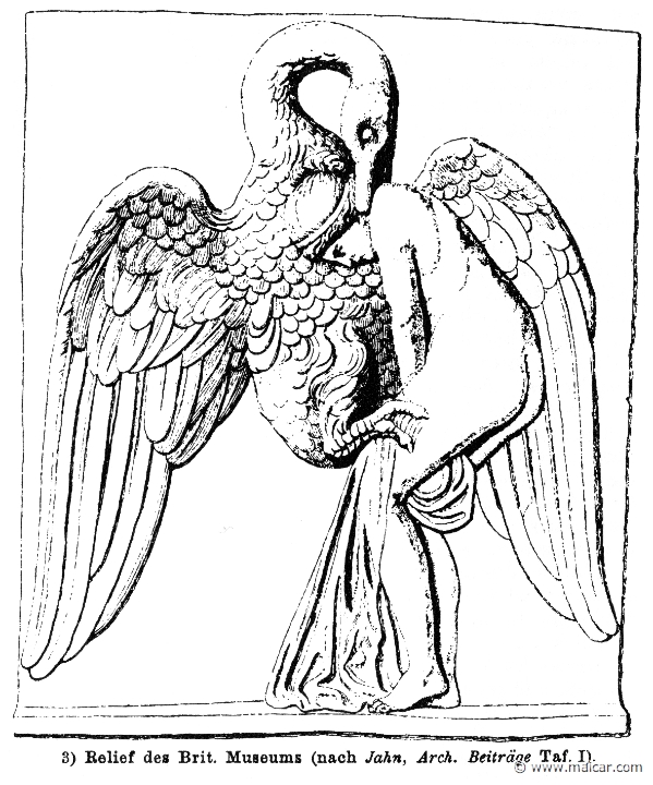 RII.2-1930.jpg - RII.2-1930: Leda and the swan. Wilhelm Heinrich Roscher (Göttingen, 1845- Dresden, 1923), Ausfürliches Lexikon der griechisches und römisches Mythologie, 1884.
