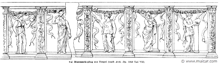RII.2-3271.jpg - RII.2-3271: The Muses (sarcophagus).Wilhelm Heinrich Roscher (Göttingen, 1845- Dresden, 1923), Ausfürliches Lexikon der griechisches und römisches Mythologie, 1884.