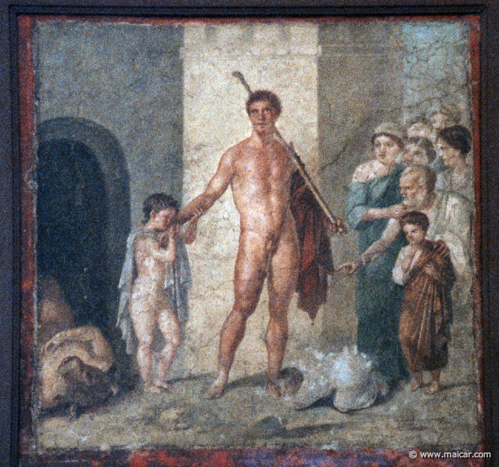 7116.jpg - 7116: Theseus having killed the Minotaur. National Archaeological Museum, Naples.