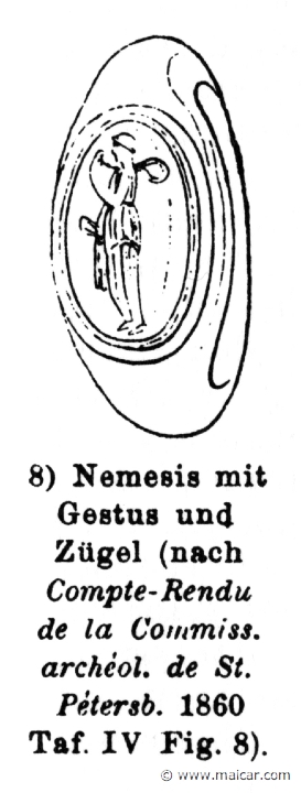 RIII.1-0161b.jpg - RIII.1-0161b: Nemesis. Wilhelm Heinrich Roscher (Göttingen, 1845- Dresden, 1923), Ausfürliches Lexikon der griechisches und römisches Mythologie, 1884.