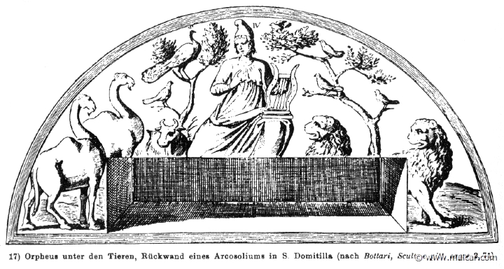 RIII.1-1203.jpg - RIII.1-1203: Orpheus playing to the animals.Wilhelm Heinrich Roscher (Göttingen, 1845- Dresden, 1923), Ausfürliches Lexikon der griechisches und römisches Mythologie, 1884.