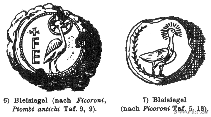 RIII.2-3466c.jpg - RIII.2-3466c: Phoenix the bird. Wilhelm Heinrich Roscher (Göttingen, 1845- Dresden, 1923), Ausfürliches Lexikon der griechisches und römisches Mythologie, 1884.
