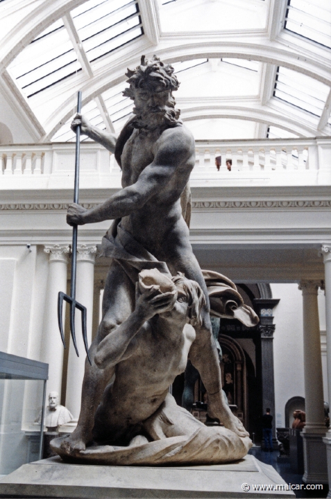 7821.jpg - 7821: Giovanni Lorenzo Bernini 1598-1680: Neptune and Triton. Marble. Victoria and Albert Museum, London.