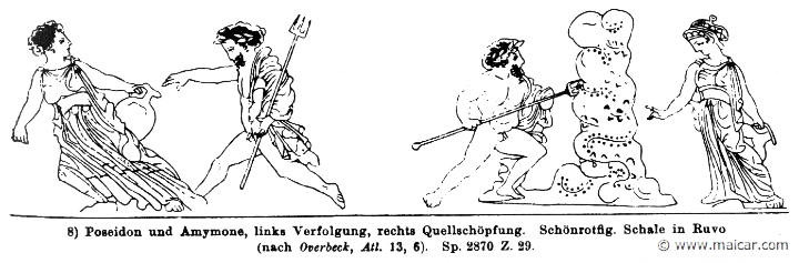 RIII.2-2869b.jpg - RIII.2-2869b: Poseidon and Amymone.Wilhelm Heinrich Roscher (Göttingen, 1845- Dresden, 1923), Ausfürliches Lexikon der griechisches und römisches Mythologie, 1884.