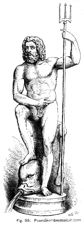 see091.jpg - see091: Poseidon, Dresden.Otto Seemann, Grekernas och romarnes mytologi (1881).