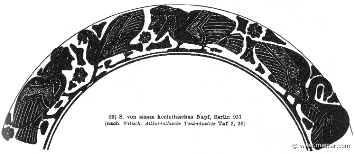 RIV-0629.jpg - RIV-0629: Sirens. Corinthian bowl. Wilhelm Heinrich Roscher (Göttingen, 1845- Dresden, 1923), Ausfürliches Lexikon der griechisches und römisches Mythologie, 1884.