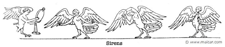 gay087.jpg - gay087: Sirens. Charles Mills Gayley, The Classic Myths in English Literature (1893).