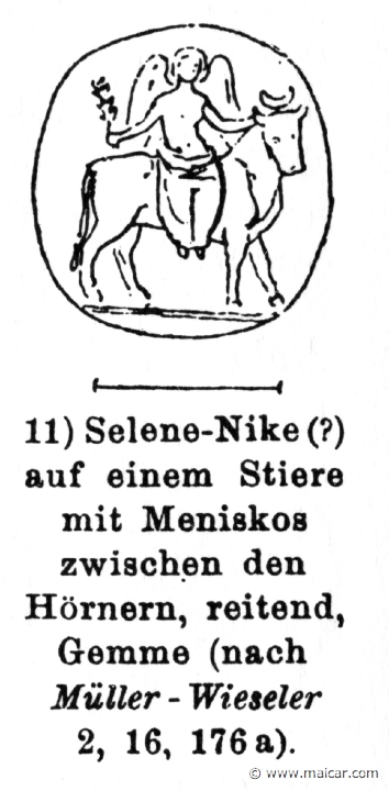 RII.2-3140.jpg - RII.2-3140: Selene-Nike. Wilhelm Heinrich Roscher (Göttingen, 1845- Dresden, 1923), Ausfürliches Lexikon der griechisches und römisches Mythologie, 1884.