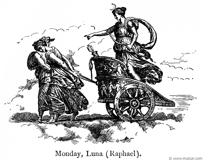bul019.jpg - bul019: Luna. Thomas Bulfinch, The Age of Fable or Beauties of Mythology (1898).