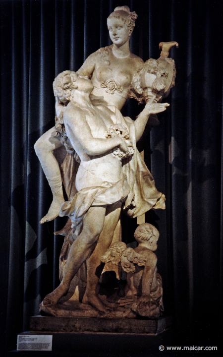 7735.jpg - 7735: Antonio Corradini 1668-1752: Zephyr and Flora. Marble. Victoria and Albert Museum, London.