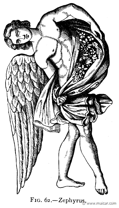 mur062.jpg - mur062: Zephyrus, the West wind. Alexander S. Murray, Manual of Mythology (1898).