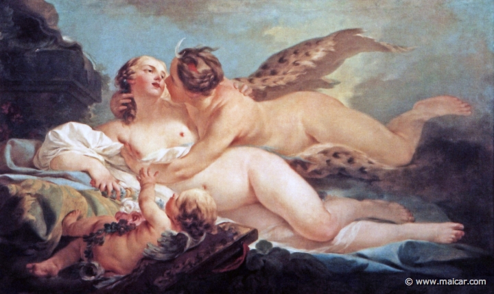 9906.jpg - 9906: Jean-Baptiste Marie Pierre 1714-1789: Diana y Calisto. Museo Nacional del Prado.
