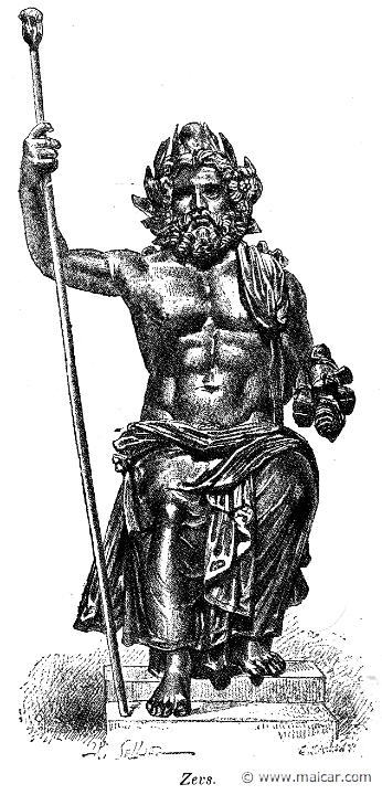 and185.jpg - and185: Zeus. Hedda Anderson, Från Nordens, Greklands och Roms Sagotid (1905).