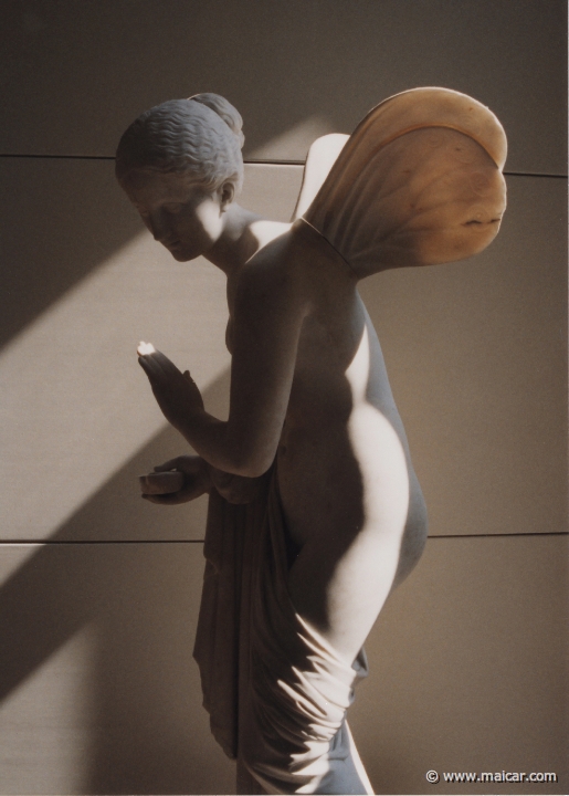 0122.jpg - 0122: Psyche. Statue by W. v. Hoyer, 1806-1873. Neue Pinakotek, München.
