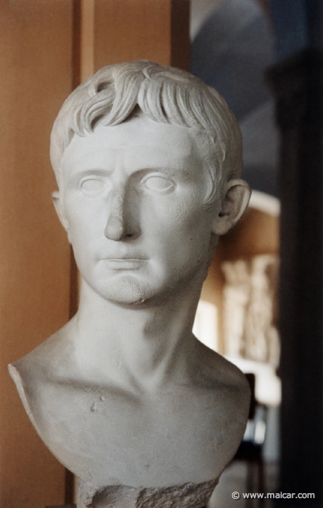 1534.jpg - 1534: Augustus 63 BC - AD 14. Antikmuseet, Lund.