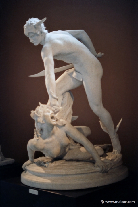 1605.jpg - 1605: Laurent Honoré Marqueste (1875-1903): Perseus kills Medusa. Ny Carlsberg Glyptotek, Copenhagen.