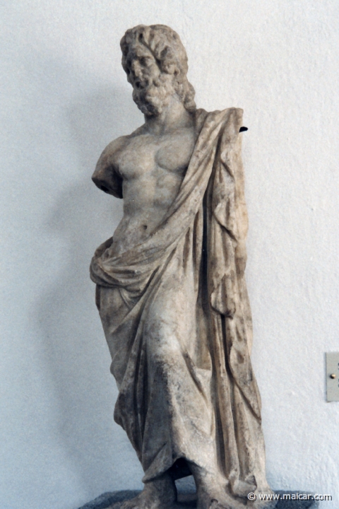 2003.jpg - 2003: Zeus. Found at Camirus. Late Hellenistic. Archaeological Museum, Rhodes.