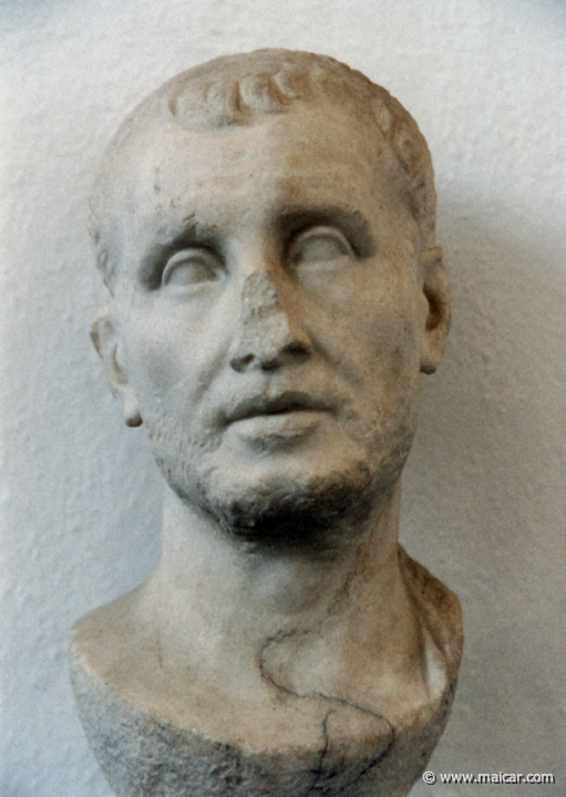 2011.jpg - 2011: Posidonius (135-50 BC), 1st century BC. Archaeological Museum, Rhodes.