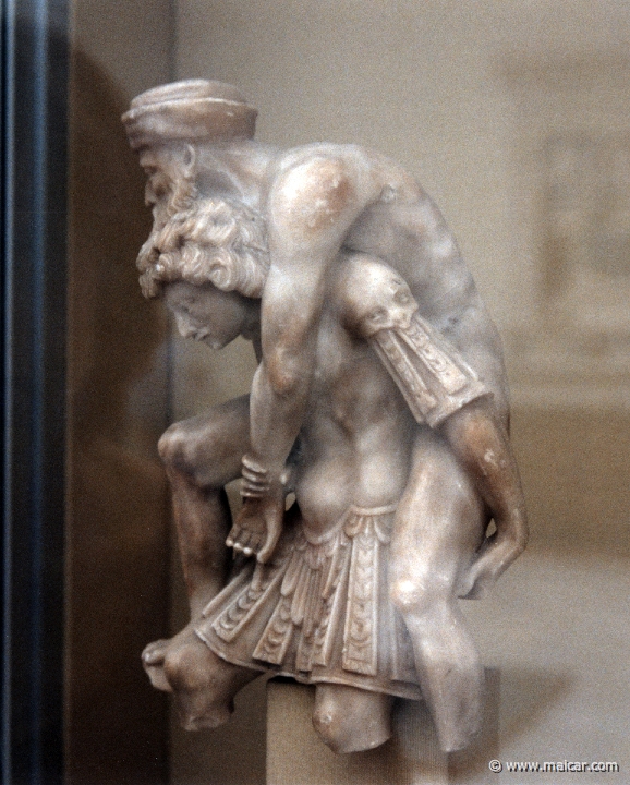 3832.jpg - 3831: Aeneas and Anchises, c. 1550. Rijksmuseum, Amsterdam.