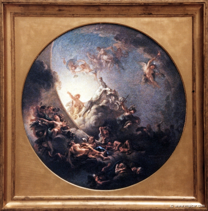 4425.jpg - 4425: Charles de la Fosse 1636-1716: Le lever du soleil. Musée des beaux arts, Rouen.