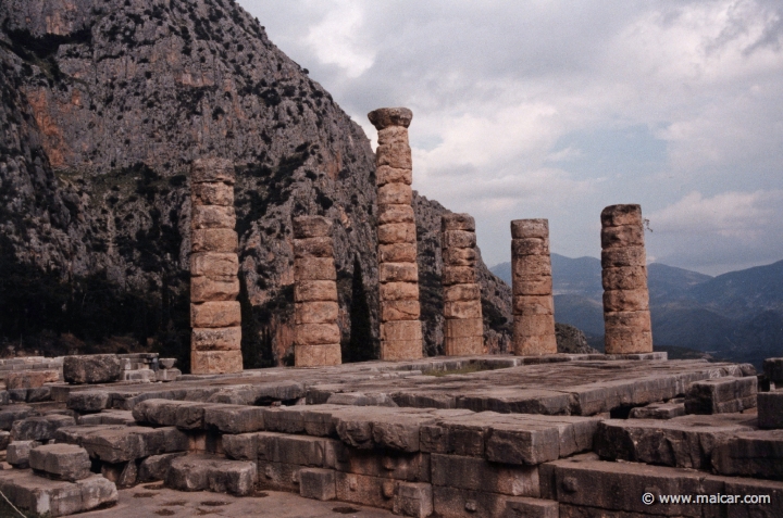 5920.jpg - 5920: Temple of Apollo, Delphi.
