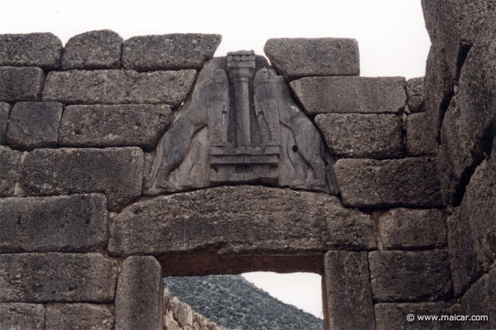 6701.jpg - 6701: The Lion Gate, Mycenae.